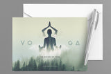 Yoga Postcard